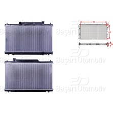 Parcaworld Su Radyatoru Brazıng mt 350X648X26 -19010PRA003- Honda Cıvıc 7 (Eu) 2.0i-2.0 Type R 01-05