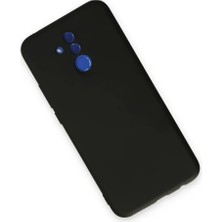 Zenvia Mey Ithalat®  Huawei Mate 20 Lite Kılıf Nano Içi Kadife Silikon - Siyah