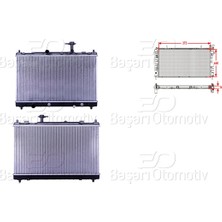 Parcaworld Su Radyatoru Brazıng At 375X668X16 -606147- Suzukı Sx4 S-Cross (Jy) 1.6 Ddis 13>