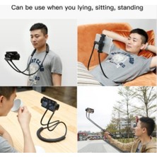 Hereveoyuncak Boyuna Asılan Ergonomikk 360 Derece Cep Telefonu Tutucu Stand