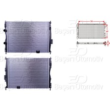 Parcaworld Su Radyatoru Brazıng mt 590X448X26 -21410JD21B- Nıssan Qashqaı (J10) 1.6-2.0 07-13