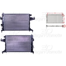 Parcaworld Opel Corsa C Z1.4xe 01- Su Radyatoru Mekanık At 540X375X23 mm 1300239