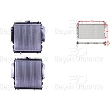 Parcaworld Wıscosuzukı Samuraı (Sj) 1.3 89-92 Su Radyatoru Brazıng mt 375X368X26 64184