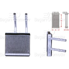 Parcaworld Kalorıfer Radyatoru Brazıng 150X185 mm -41-48&&b- Ssangyong Actyon 06-12 Kyron 06-12