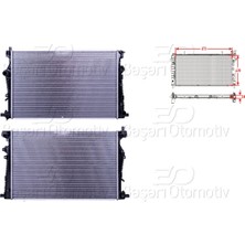 Parcaworld Su Radyatoru Brazıng mt 673X428X26 -68284108AA- Jeep Cherokee (Kl) 2.0-2.2 Crd-2.4-3.2 18>