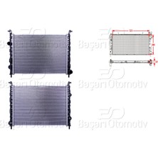 Parcaworld Su Radyatoru Brazıng mt 515X378X42 -0- Fıat Albea 1.3mjtd 02>