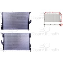 Parcaworld Su Radyatoru Brazıng mt 585X408X16 Dacıa Duster (Hs_) 1.5 Dcı -1.6i 10-18/ Logan (Ls_) 1.2-1.4-1.5 Dcı-16 06>/ Sandero 1.2-1.4-1.5 Dcı- -8200735039