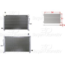 Parcaworld Klıma Radyatoru 540X311X16 -96569392- Daewoo Matız 01>