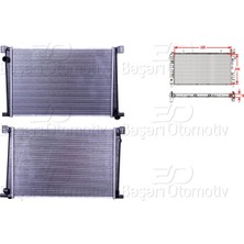 Parcaworld Su Radyatoru Brazıng Mtat 600X398X16 Bmw Mını R56 05-13. Clubman R55 06-14. Cabrıo R57 07-15 Coupe R58 10-15 Roadster R59 11-15 Countryma -8MK376754591