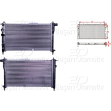 Parcaworld Su Radyatoru Mekanık mt 635X380X32 -96144850- Daewoo Nexıa Cıelo Al Pl Brz 1.5 94 >