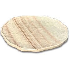 Tria Celline Serisi Servis Tabak 6 Adet 25 cm-İnci Motif-TR2503DP