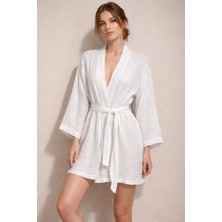 Este Woman Müslin  Pamuk Kimono