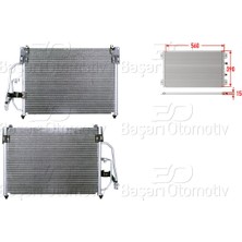 Parcaworld Klıma Radyatoru 560X390X15 -221- Daewoo Lanos 1.3 1.5 97 >96274635