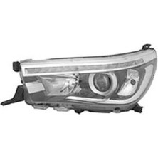 Parcaworld 811500K691 Ile Uyumlu TOY10HL045 Toyota Hılux On Far Elektrık Motoyota LED Merceklı Sol 2016-