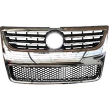 Parcaworld Volkswagen Touareg Ön Panjur Komple Krom Astarlı 07- Ref. No: 7L6853651K2ZZ Uyumlu WOS09TO00
