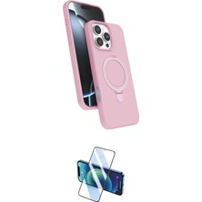 Cep 20-26 Apple Uyumlu iPhone 16 Pro Max Kılıf Iz Işık Koleksiyonu Ikili Koruma Seti Najmaddin