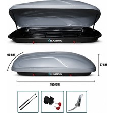 Karva Port Bagaj 460 Litre Gri Elegance