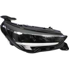Parcaworld 9829522580- Opel Corsa F Ön Far Elelktrık Motorlu LED Sağ 2020