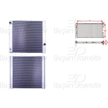 Parcaworld Wıscoland Rover Range Rover 3 (L322) 4.4 02-12 Su Radyatoru Brazıng mt 577X628X32 PCC000850