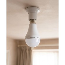 Kyops Enerji Tasarruflu Şarjlı Ampul 35W Soğuk Beyaz E27 Duy Yüksek Performans - Lisinya