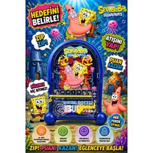 Pinball Sunger Bob Eğitici Oyuncak Retro Eğitici Oyuncak Mavi