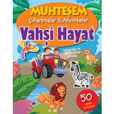 isiltikidsmoda Muhteşem Çıkartmalar ve Aktiviteler - Vahşi Hayat