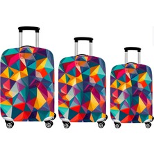 Smart Travel 3lü Set Büyük Orta Kabin Boy Valiz Bavul Koruyucu Kılıfı