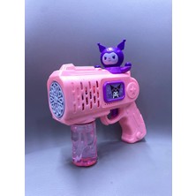 Magicway Karakterli Köpük Tabancası Büyük Boy Mega Işıklı Pilli Otomatik Baloncuk Makinesi Bubble Gun Sürekli Baloncuk Çıkar