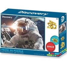 Sinerjim Prime 3D Discovery Uzayda Astronot Puzzle 100 Parça