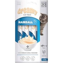 isiltikidsmoda Tüy Yumağı Önleyici Krema Kedi Ödül Maması 4X15 gr
