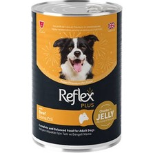 isiltikidsmoda Jöle Içinde Et Parçacıklı Dana Etli Yetişkin Köpek Konservesi 12 Adet 400 gr