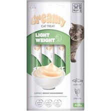 isiltikidsmoda Light Weight Diyet Krema Kedi Ödül Maması 4X15 gr