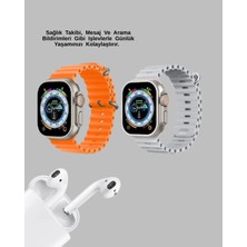 Yazline Global Watch 9 Max Akıllı Saat 45 mm Geniş Ekran Kulaklık Seti