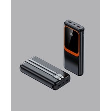 Yazline Global Powerbank 20000 Mah 22.5W Hızlı Şarjlı ve Kompakt Çoklu Kablo Çıkışlı