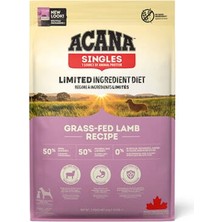 isiltikidsmoda Singles Grass Fed Lamb Kuzulu Elmalı Tahılsız Köpek Maması Tüm Irk ve Yaşam Evreleri 6 kg