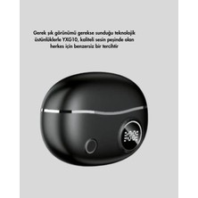 Yazline Global Ergonomik Klipsli Kablosuz Kulaklık – 30 Saat Pil ve Dokunmatik Kontrol Özelliği