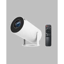 Yazline Global Full Hd 4K Uyumlu Projeksiyon Cihazı 130 Inç Geniş Ekran Destekli