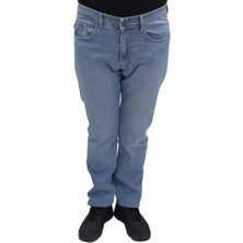 Hacker Denim Hacker Fistan Store Erkek Yüksek Bel Normal Kesim Boru Paça Jean Pantolon