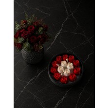 Lale  Bahçesi Modeli Mum