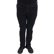 Hacker Denim Hacker Fistan Store Erkek Yüksek Bel Normal Kesim Boru Paça Jean Pantolon