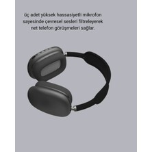 Yazline Global P9 Pro Plus Bluetooth Kulak Üstü Kulaklık – H1 Çipli, Aktif Gürültü Engelleme, Uzamsal Ses