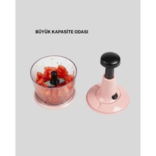 Yazline Global Manuel Mutfak Rondosu Keskin Bıçaklı Geniş Hazneli