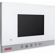 AUDIO Audıo 4.3” Modern Bas Konuş Görüntülü Diafon (001198B)
