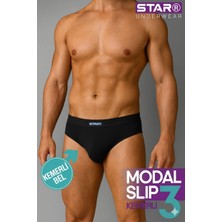 Cm Store Star 109 Erkek 3'lü Modal Slip