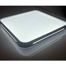 Sıva Üstü LED Panel 24W Dekoratif Armatür Beyaz Çerceve(Beyaz Işık 6500K) 33X33