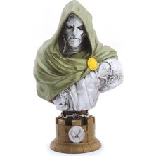 Runaway Polyester Dr. Doom Figürü 15 cm Karakter Büst Koleksiyonluk