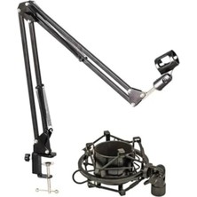 Mikrofon Standı ve Shock Mount Seti - Kullanım Kolaylığı