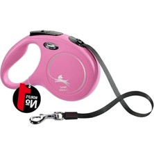 5mt Pembe Renkli Şerit Tasma, M Beden