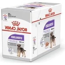 Kısırlaştırılmış Köpek Maması 12 x 85 gr