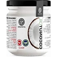 150 ml %100 Organik Soğuk Sıkım Hindistan Cevizi Yağı, Doğal Bakım Için